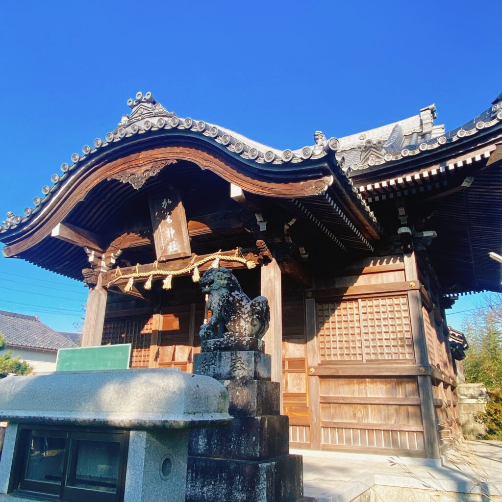 加毛神社　外観