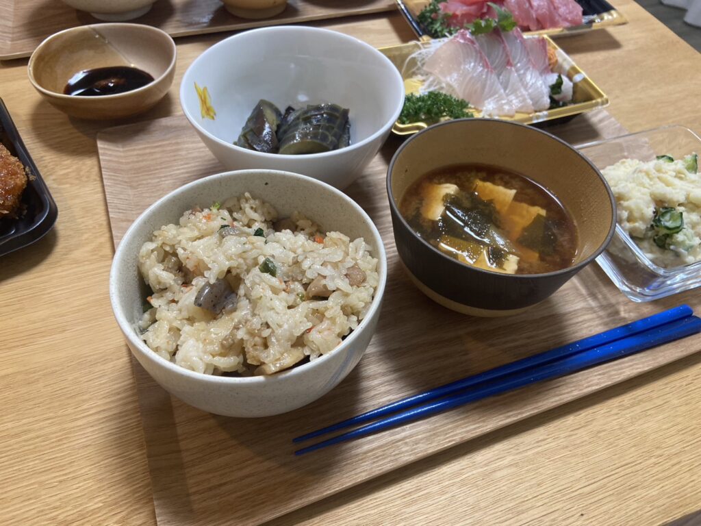 五目ごはん実食